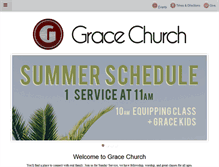 Tablet Screenshot of gracewaco.com